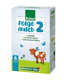 Lebenswert Stage 2 Organic (Bio) Follow-On Infant Milk Formula With DHA (500g) 6m+